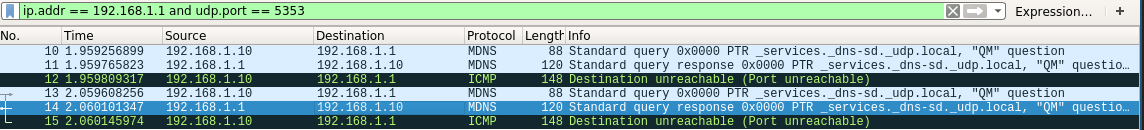 UDP Scan of Port 5353