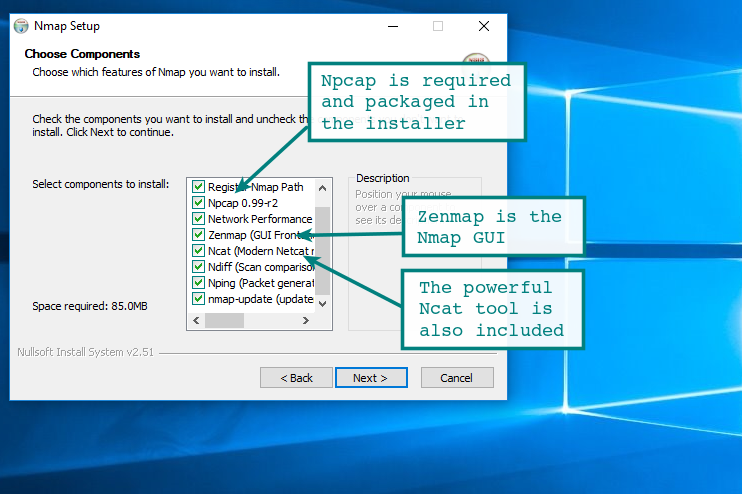 windows port map