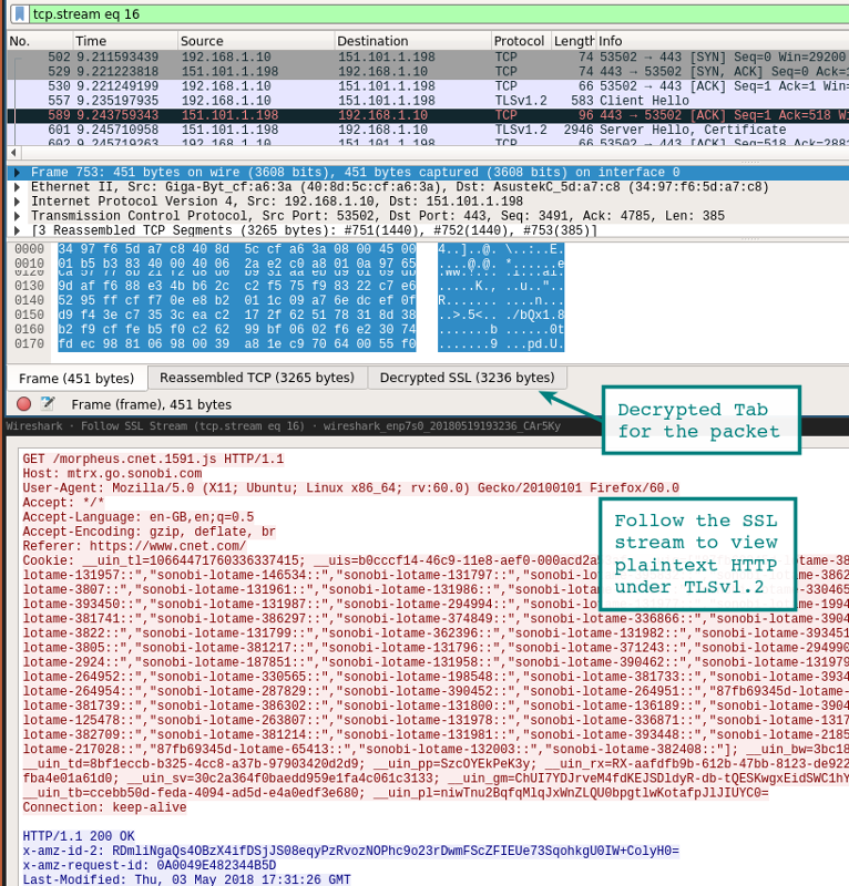 how to use wireshark to get ip from fb chat