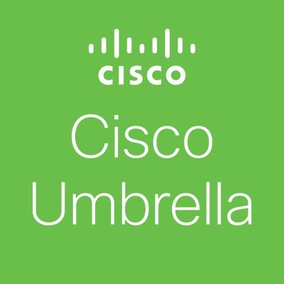 Cisco Umbrella logo green background